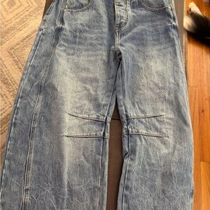 Eesome Light Blue Relaxed Men's Jeans